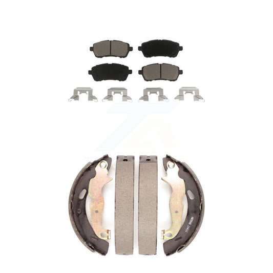 [Avant + Arrière] Kit de plaquette (céramique) de frein pour Ford Fiesta KCN-100361