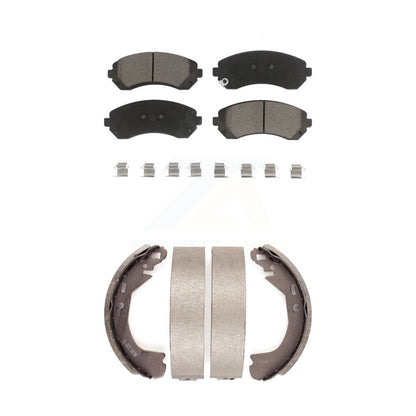 [Avant + Arrière] Kit de plaquette (céramique) de frein pour 2002-2004 Chevrolet Venture Pontiac Montana Oldsmobile Silhouette AWD KCN-100363
