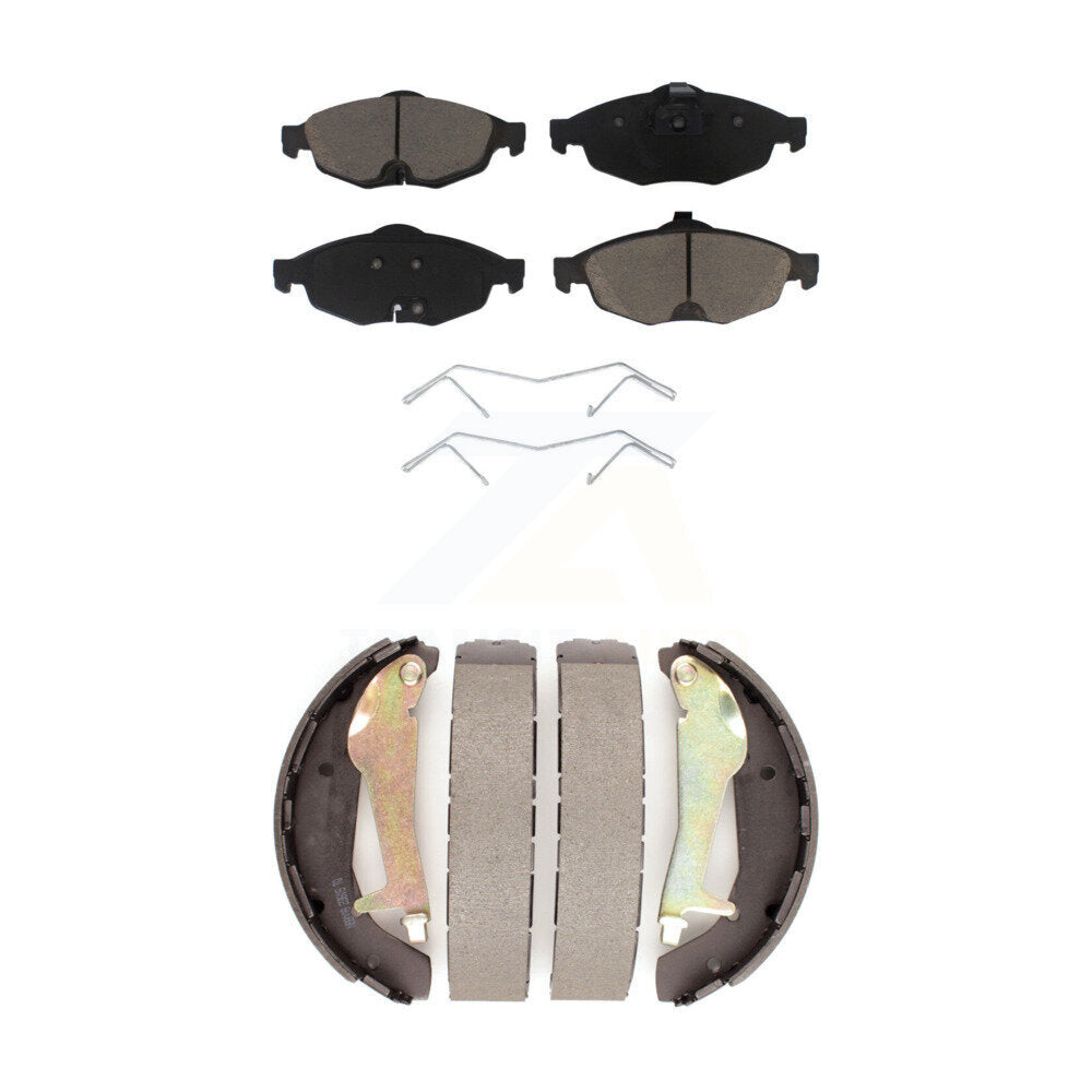 [Avant + Arrière] Kit de plaquette (céramique) de frein pour Chrysler Sebring Dodge Stratus KCN-100366