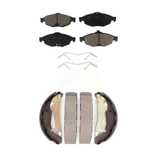 [Avant + Arrière] Kit de plaquette (céramique) de frein pour Chrysler Sebring Dodge Stratus KCN-100366