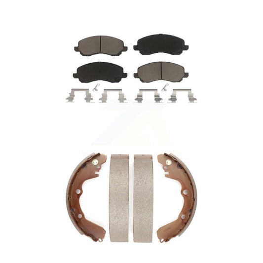 [Avant + Arrière] Kit de plaquette (céramique) de frein pour Chrysler Sebring Mitsubishi Dodge Stratus Eclipse Galant KCN-100367