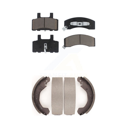 [Avant + Arrière] Kit de plaquette (céramique) de frein pour Chevrolet Tahoe GMC Yukon DIESEL engine KCN-100371