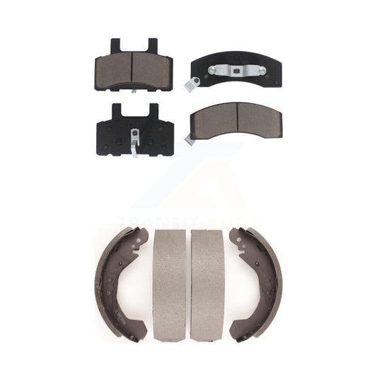 [Avant + Arrière] Kit de plaquette (céramique) de frein pour Chevrolet Tahoe GMC Yukon DIESEL engine KCN-100371