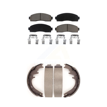 [Avant + Arrière] Kit de plaquette (céramique) de frein pour 2001-2002 Ford Explorer Sport Trac KCN-100375