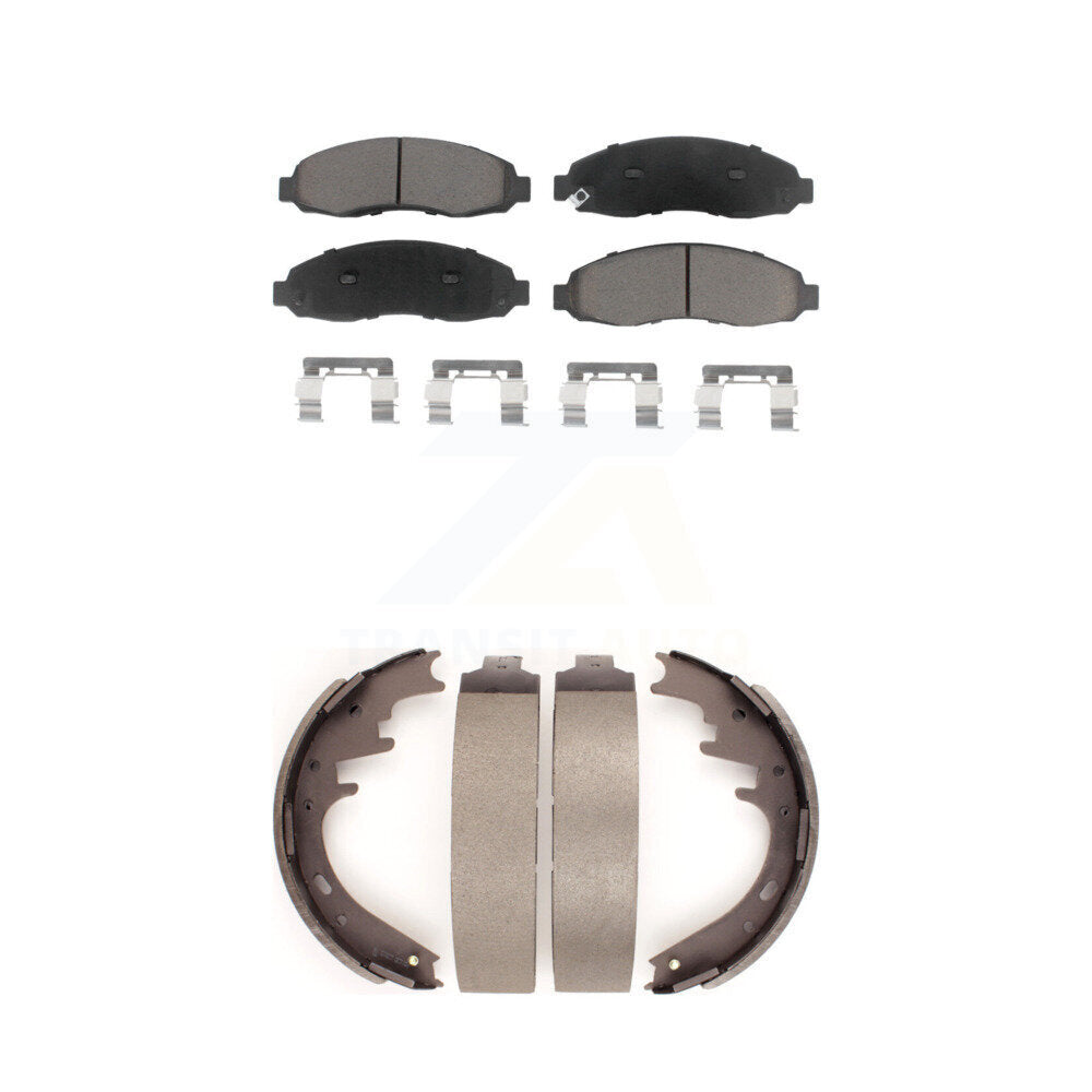 [Avant + Arrière] Kit de plaquette (céramique) de frein pour Dodge Dakota KCN-100378