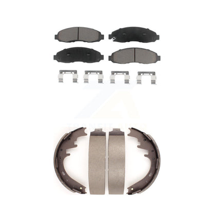 [Avant + Arrière] Kit de plaquette (céramique) de frein pour Dodge Dakota KCN-100378