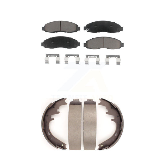 [Avant + Arrière] Kit de plaquette (céramique) de frein pour Dodge Dakota KCN-100378