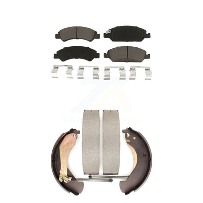 [Avant + Arrière] Kit de plaquette (céramique) de frein pour Chevrolet Silverado 1500 GMC Sierra Classic KCN-100382