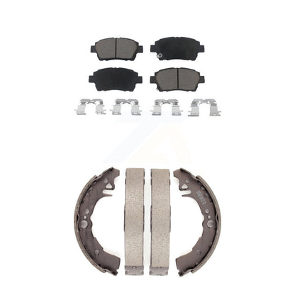 [Avant + Arrière] Kit de plaquette (céramique) de frein pour 2001-2005 Toyota Echo KCN-100383