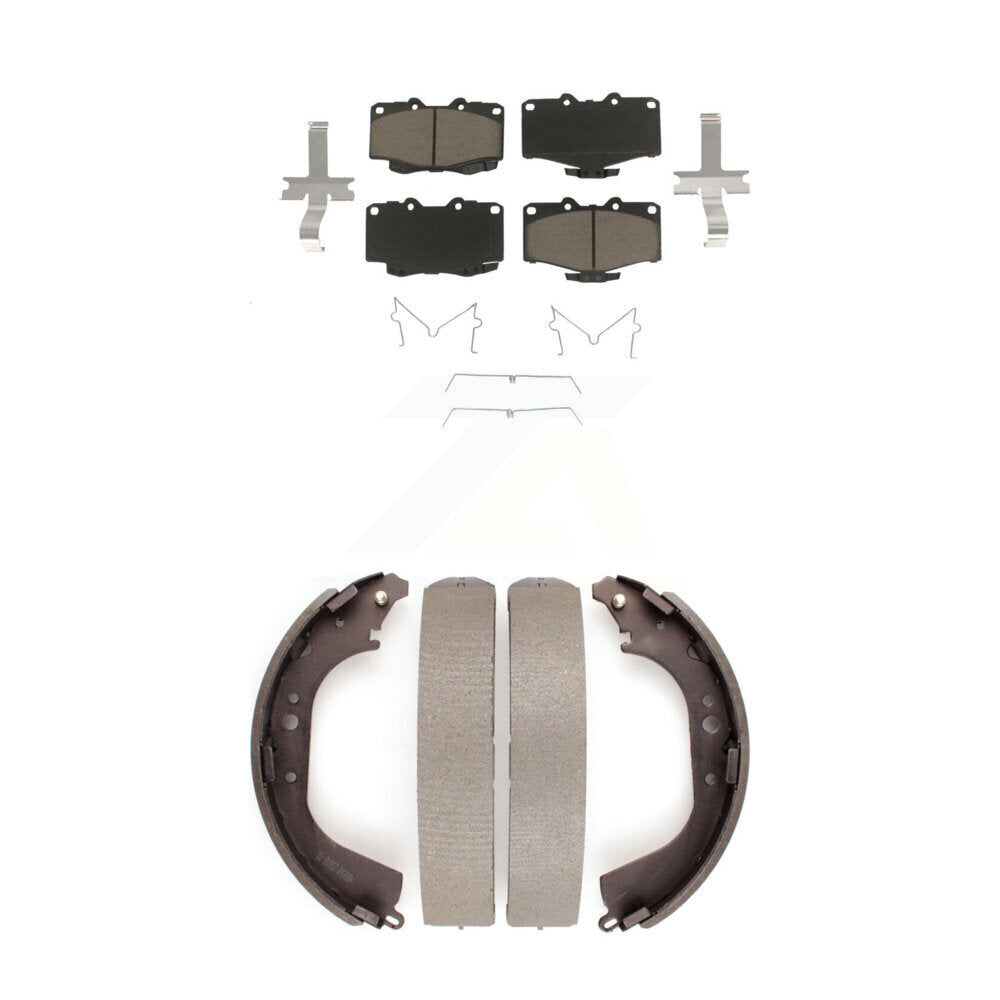 [Avant + Arrière] Kit de plaquette (céramique) de frein pour Toyota 4Runner Pickup Tacoma KCN-100384
