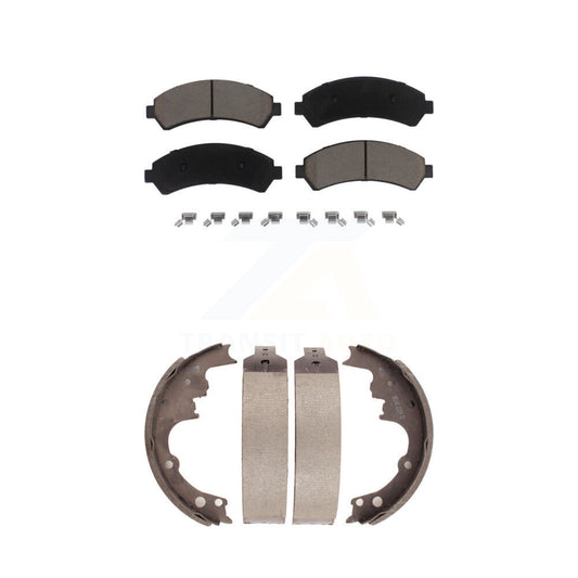 [Avant + Arrière] Kit de plaquette (céramique) de frein pour Chevrolet S10 Blazer GMC Jimmy 4WD KCN-100389