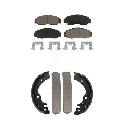 [Avant + Arrière] Kit de plaquette (céramique) de frein pour Honda Accord Civic KCN-100398