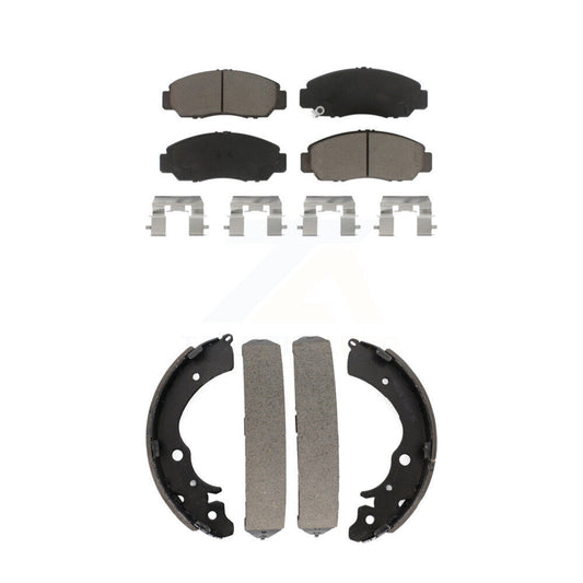 [Avant + Arrière] Kit de plaquette (céramique) de frein pour Honda Accord Civic KCN-100398