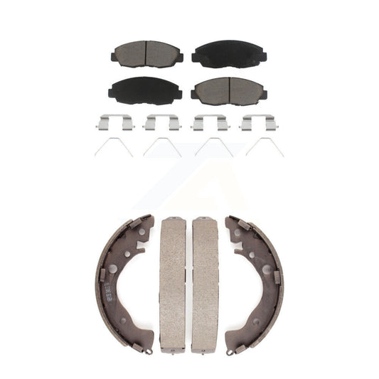 [Avant + Arrière] Kit de plaquette (céramique) de frein pour Honda Civic KCN-100399