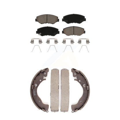 [Avant + Arrière] Kit de plaquette (céramique) de frein pour Honda Civic KCN-100400