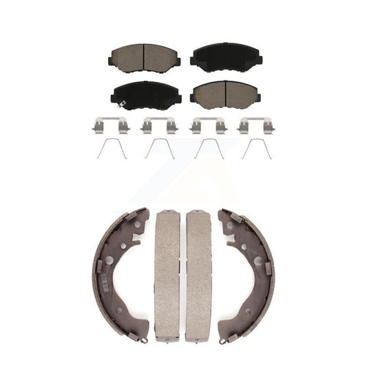 [Avant + Arrière] Kit de plaquette (céramique) de frein pour Honda Civic KCN-100400