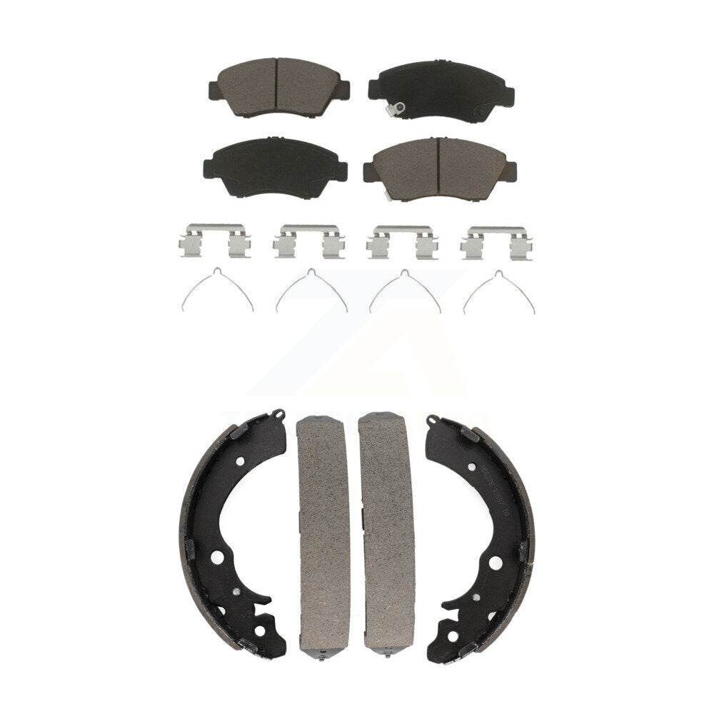 [Avant + Arrière] Kit de plaquette (céramique) de frein pour Honda Civic KCN-100401