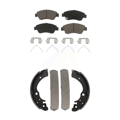[Avant + Arrière] Kit de plaquette (céramique) de frein pour Honda Civic KCN-100401