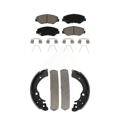 [Avant + Arrière] Kit de plaquette (céramique) de frein pour Honda Accord Fit KCN-100404