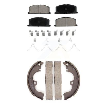 [Avant + Arrière] Kit de plaquette (céramique) de frein pour Toyota Tercel Paseo KCN-100412