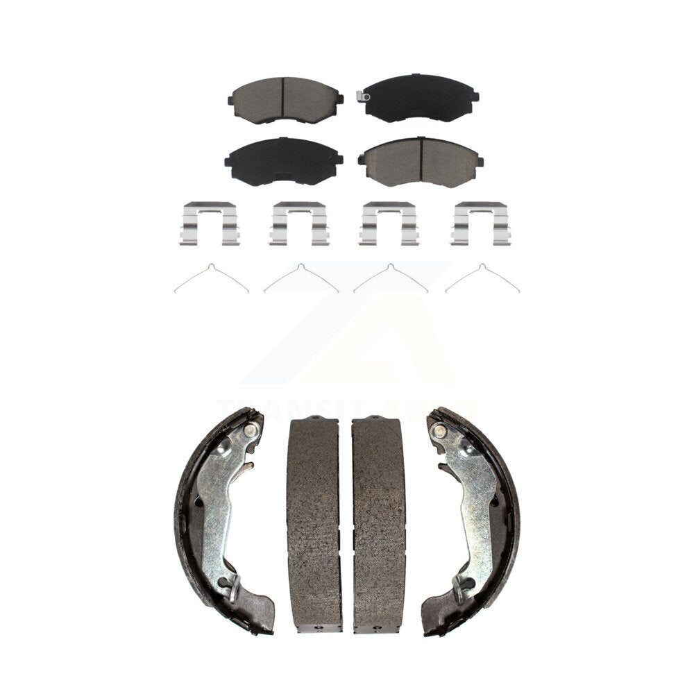 [Avant + Arrière] Kit de plaquette (céramique) de frein pour Hyundai Elantra Tiburon KCN-100413