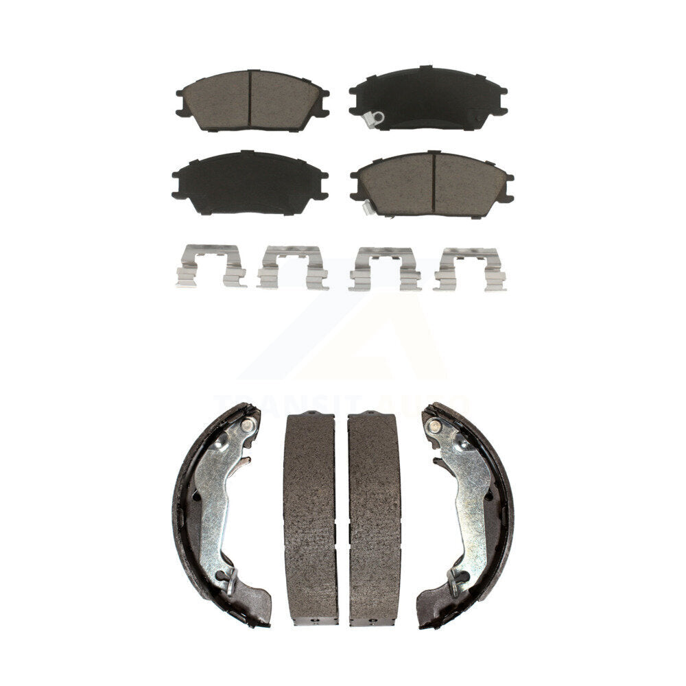 [Avant + Arrière] Kit de plaquette (céramique) de frein pour 2003-2005 Hyundai Accent KCN-100414