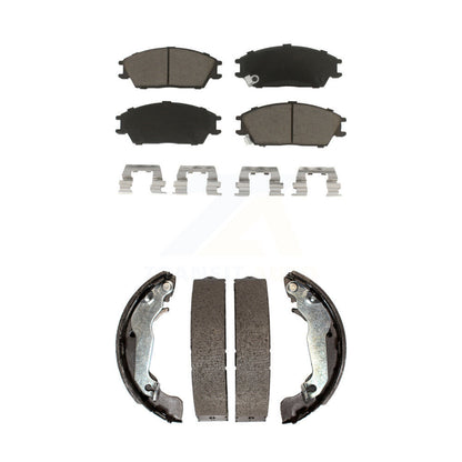 [Avant + Arrière] Kit de plaquette (céramique) de frein pour 2003-2005 Hyundai Accent KCN-100414