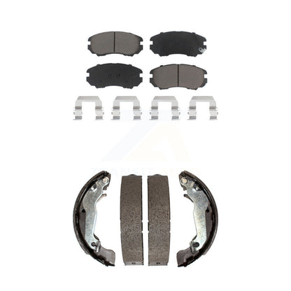 [Avant + Arrière] Kit de plaquette (céramique) de frein pour Hyundai Elantra KCN-100415