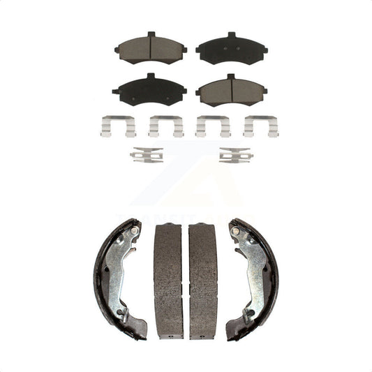 [Avant + Arrière] Kit de plaquette (céramique) de frein pour Hyundai Elantra KCN-100416 par Transit Auto