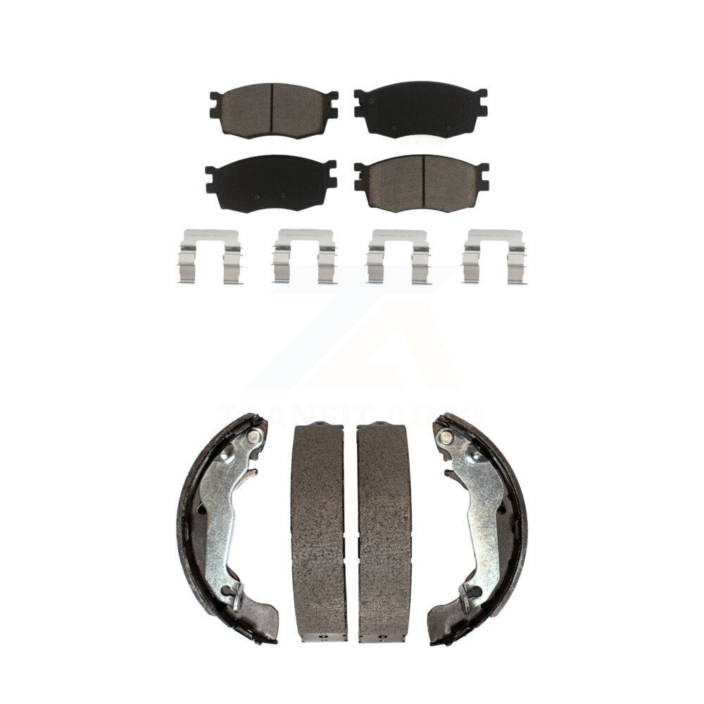[Avant + Arrière] Kit de plaquette (céramique) de frein pour 2006 Hyundai Accent To 09 30 05 KCN-100417