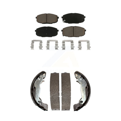 [Avant + Arrière] Kit de plaquette (céramique) de frein pour 2009 Hyundai Elantra Touring KCN-100419