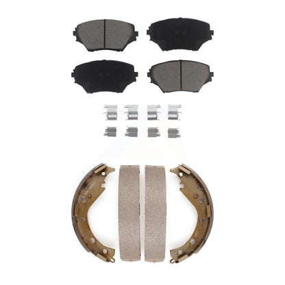 [Avant + Arrière] Kit de plaquette (céramique) de frein pour 2003-2005 Toyota RAV4 KCN-100420