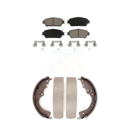 [Avant + Arrière] Kit de plaquette (céramique) de frein pour 2004-2010 Toyota Sienna KCN-100423