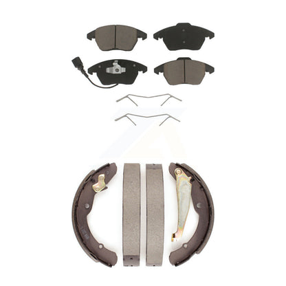 [Avant + Arrière] Kit de plaquette (céramique) de frein pour Volkswagen Jetta Beetle KCN-100424