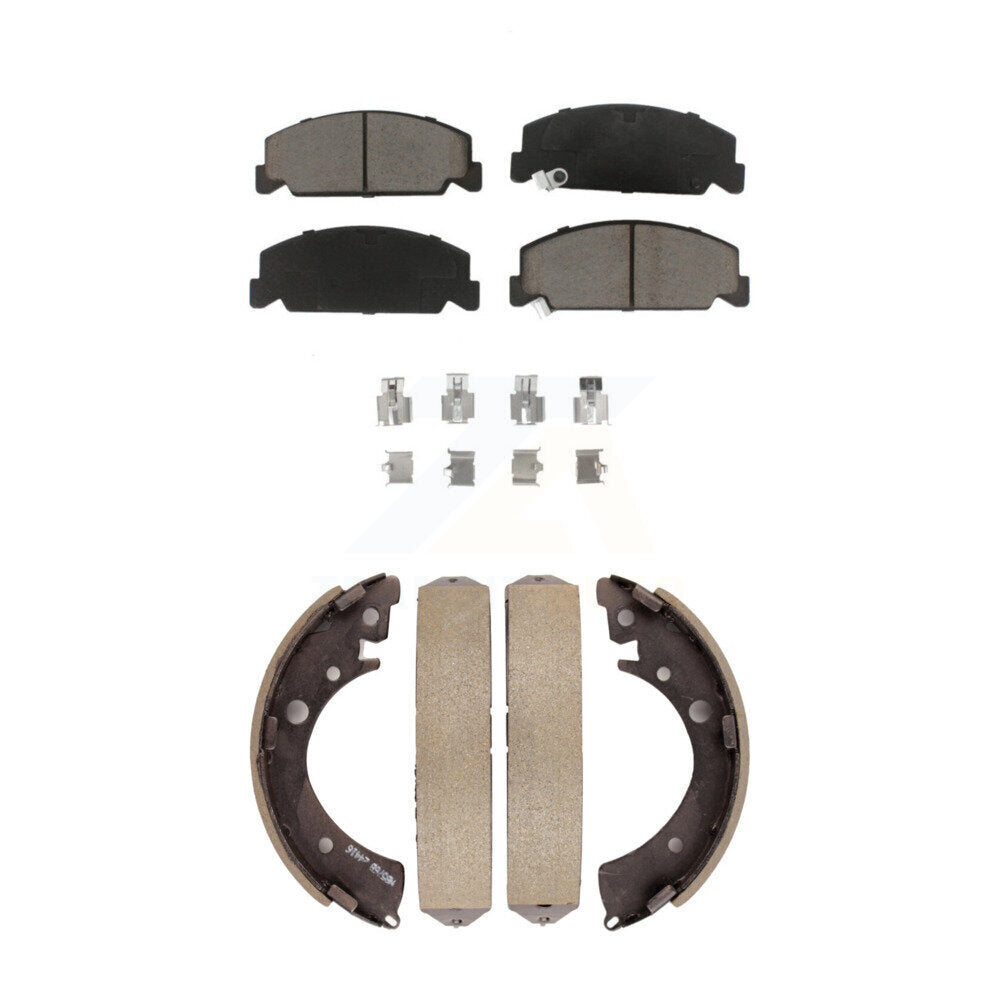 [Avant + Arrière] Kit de plaquette (céramique) de frein pour Honda Civic Accord KCN-100429