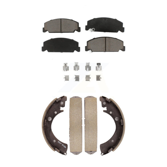 [Avant + Arrière] Kit de plaquette (céramique) de frein pour Honda Civic Accord KCN-100429