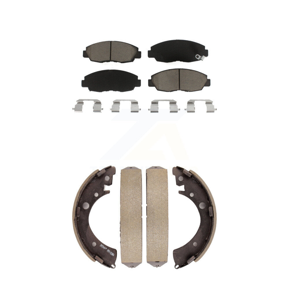 [Avant + Arrière] Kit de plaquette (céramique) de frein pour Honda Civic Acura EL KCN-100430