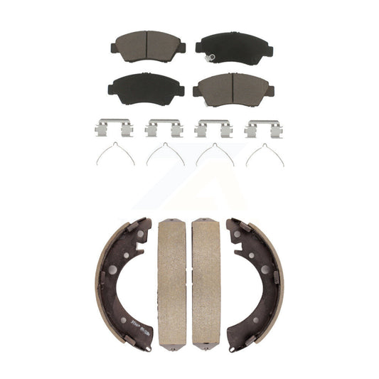 [Avant + Arrière] Kit de plaquette (céramique) de frein pour Honda Civic Fit KCN-100431