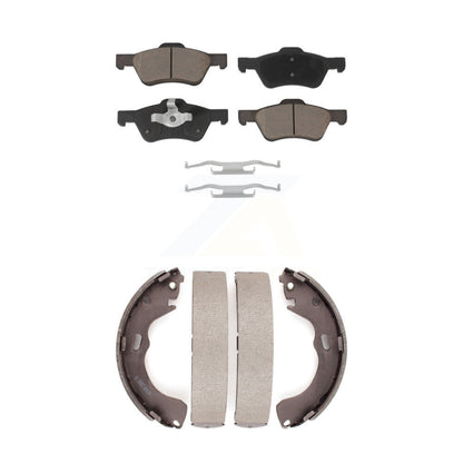 [Avant + Arrière] Kit de plaquette (céramique) de frein pour Ford Escape Mazda Tribute Mercury Mariner KCN-100433