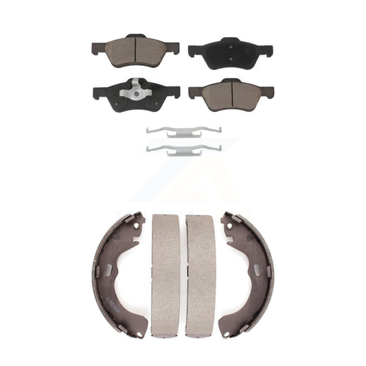 [Avant + Arrière] Kit de plaquette (céramique) de frein pour Ford Escape Mazda Tribute Mercury Mariner KCN-100433