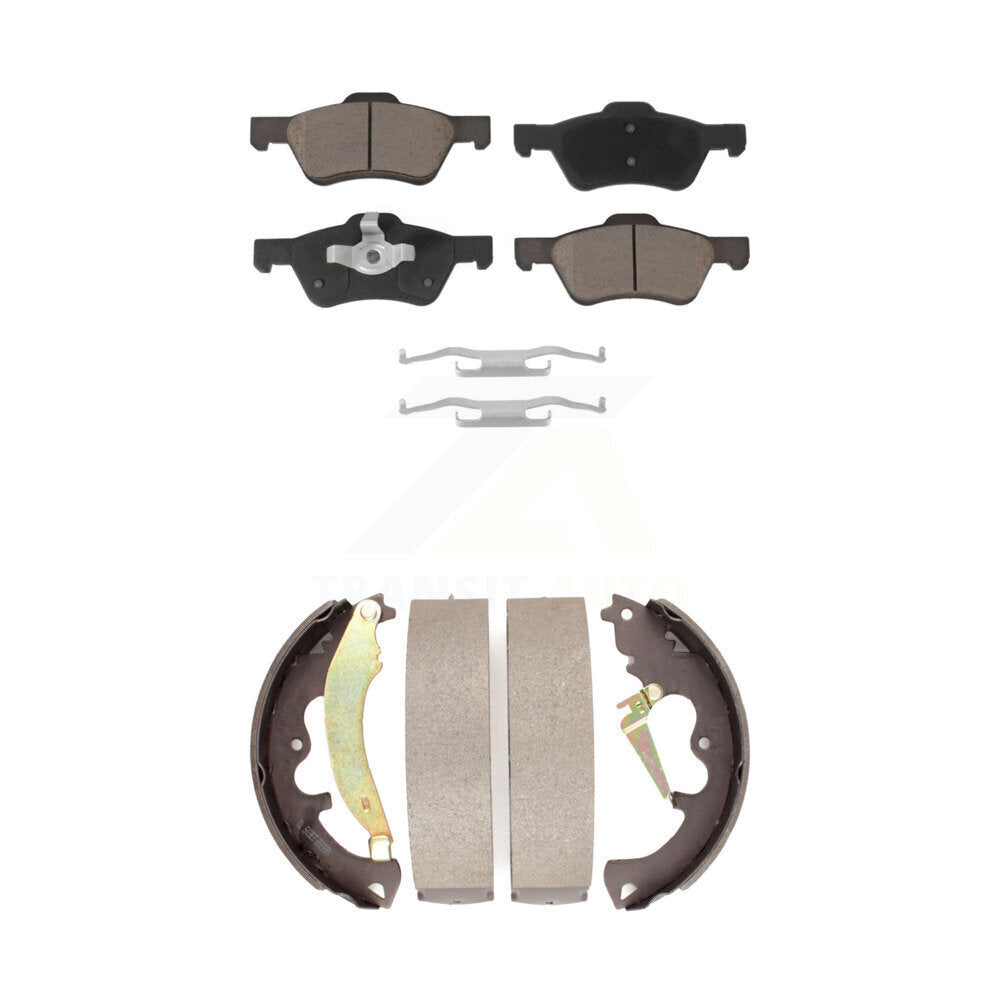 [Avant + Arrière] Kit de plaquette (céramique) de frein pour Ford Escape Mercury Mariner Mazda Tribute KCN-100435