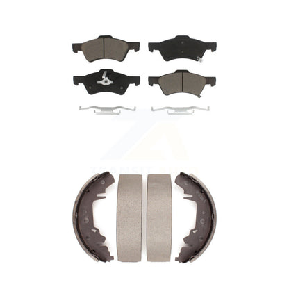 [Avant + Arrière] Kit de plaquette (céramique) de frein pour Dodge Chrysler Town & Country Grand Caravan Voyager KCN-100439