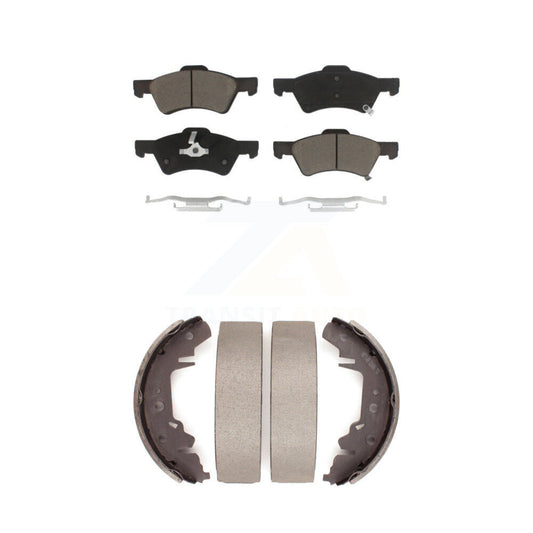 [Avant + Arrière] Kit de plaquette (céramique) de frein pour Dodge Chrysler Town & Country Grand Caravan Voyager KCN-100439