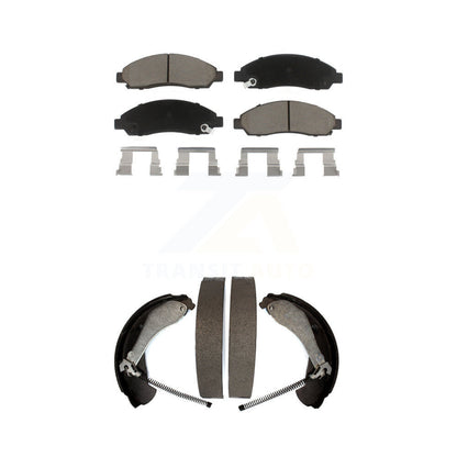[Avant + Arrière] Kit de plaquette (céramique) de frein pour Chevrolet Colorado GMC Canyon Isuzu i-290 i-280 i-370 i-350 KCN-100440