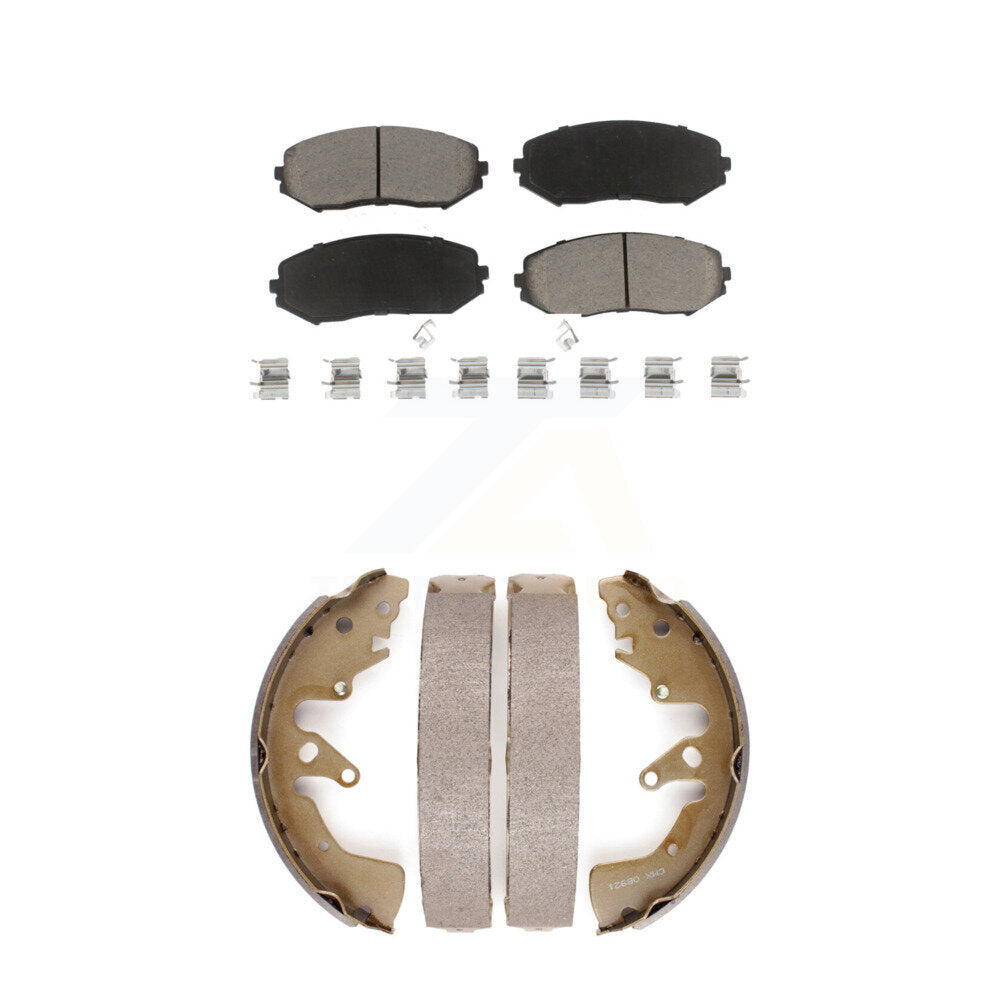 [Avant + Arrière] Kit de plaquette (céramique) de frein pour 2006-2008 Suzuki Grand Vitara KCN-100446