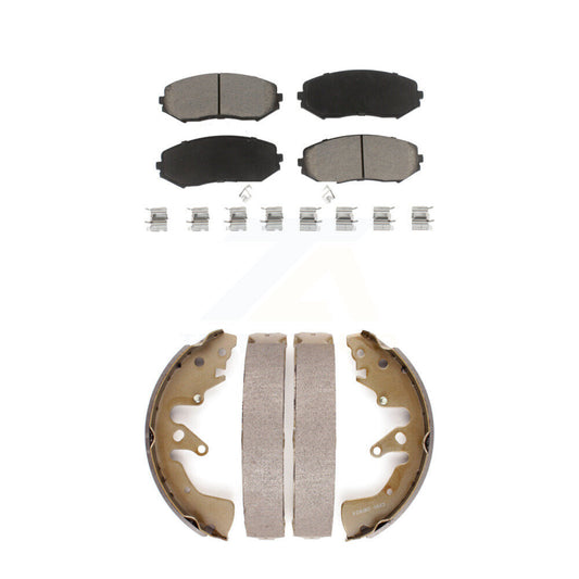 [Avant + Arrière] Kit de plaquette (céramique) de frein pour 2006-2008 Suzuki Grand Vitara KCN-100446