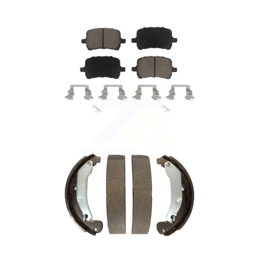[Avant + Arrière] Kit de plaquette (céramique) de frein pour Chevrolet HHR Cobalt Pontiac G5 KCN-100447