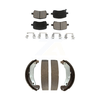 [Avant + Arrière] Kit de plaquette (céramique) de frein pour Chevrolet Cobalt Saturn Ion HHR Pontiac Pursuit KCN-100448