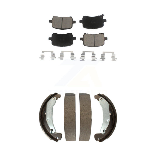 [Avant + Arrière] Kit de plaquette (céramique) de frein pour Chevrolet Cobalt Saturn Ion HHR Pontiac Pursuit KCN-100448