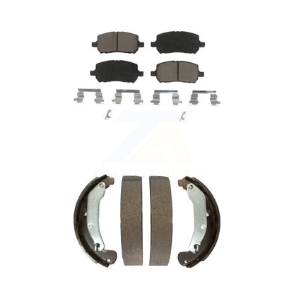 [Avant + Arrière] Kit de plaquette (céramique) de frein pour Chevrolet Cobalt Saturn Ion Pontiac G5 Pursuit KCN-100449